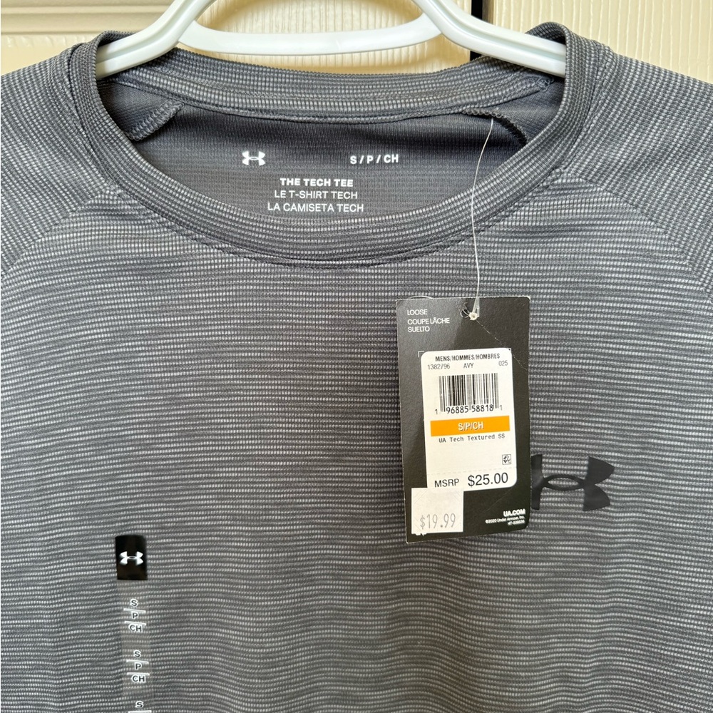 Under Armour Gray Short Sleeve Tee